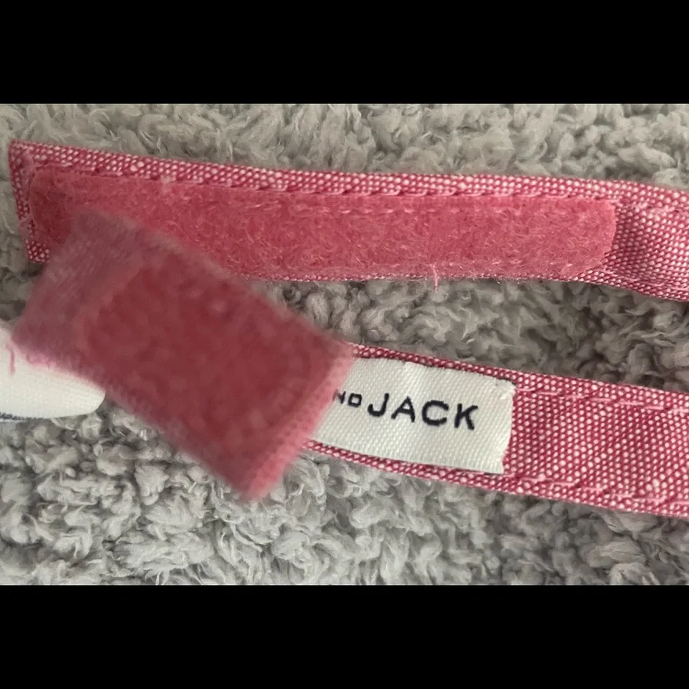 🌺$10 SALE ITEM🌺 Janie & Jack NWT infant red slub linen Bow tie